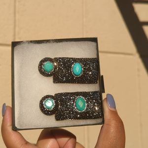 EyeCandy Los Angeles turquoise earrings